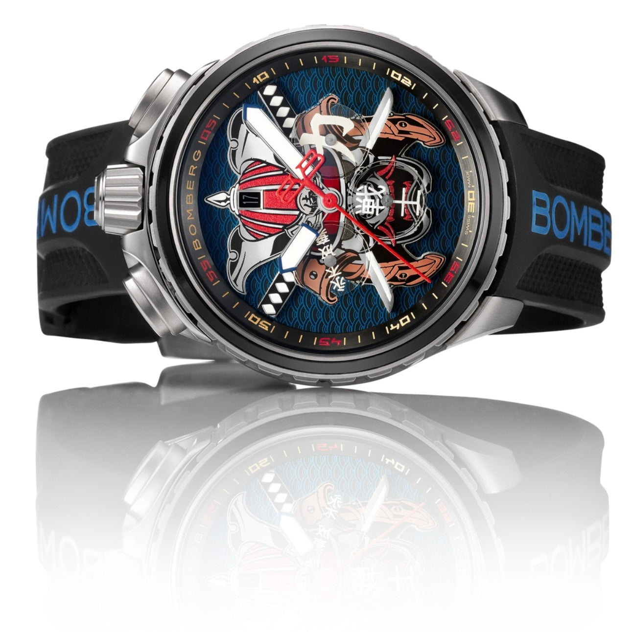 Bomberg Bolt-68 Heritage
Blue Samurai Limited
Edition
Montre homme | BS45CHSS.071-2.12