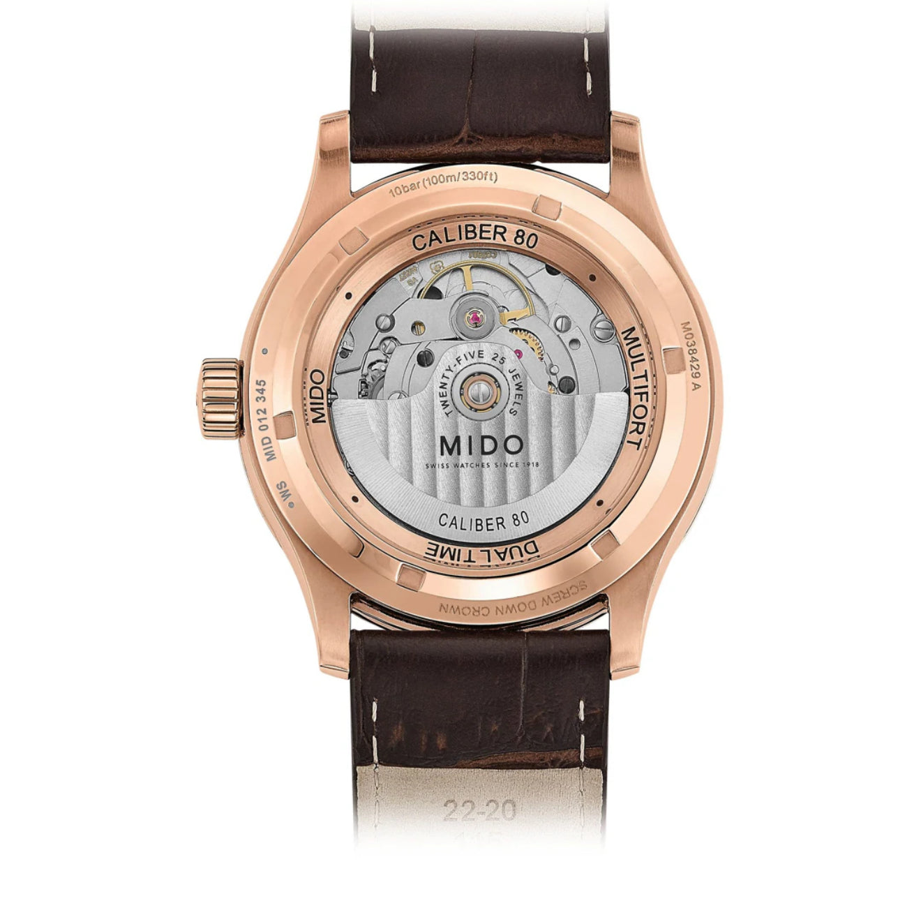 Mido Multifort Dual Time Automatique