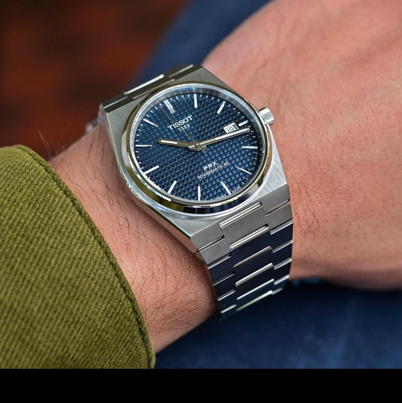 Tissot PRX Powermatic 80 – Montre Homme Automatique 40 mm Cadran Bleu (Réf. T137.407.11.041.00)