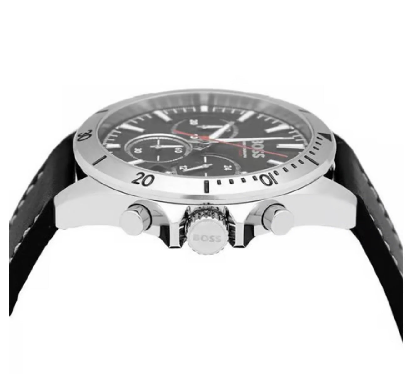 Montre Hugo Boss Chronographe Troper-Argent et Noir